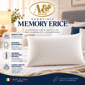 Guanciale in memory foam ERICE DEMAFLEX