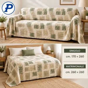 Copritutto in cotone fantasia AFRICA