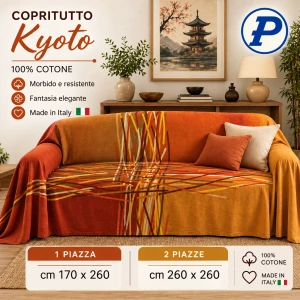Copritutto in cotone fantasia Kyoto