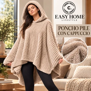 Poncho pile squadre di calcio
