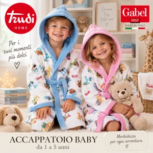 Accappatoio baby Trudi by Gabel da1 a 5 anni