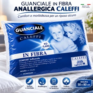 Guanciale in fibra anallergica CALEFFI