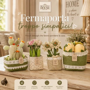 Simpatici fermaporta decorativi