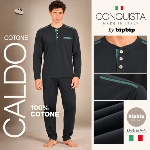 Pigiama uomo in caldo cotone Bip Bip