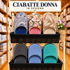 CIABATTE DONNA IN SPUGNA