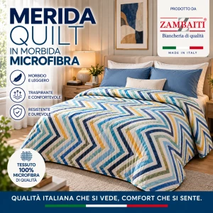 Trapuntino microfibra MERIDA Zambaiti